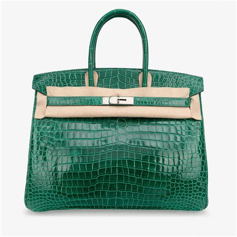 hermes birkin green canvas|hermes birkin crocodile bags.